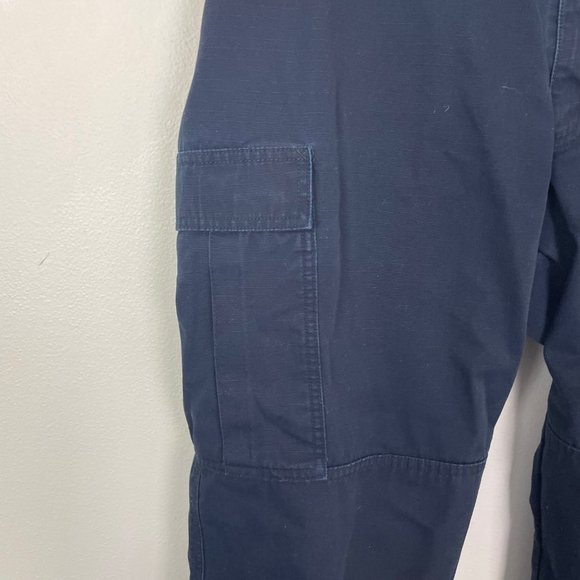 5.11 Tactical Men's Sz XL Navy Blue TDU Cargo Work Pants in Rip Stop - Picture 2 of 9